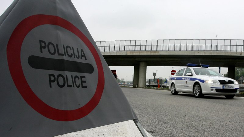 Fotografija: Policisti so podrobneje preverili 42 tovornih vozil in šest avtobusov. FOTO: Ljubo Vukelič/Delo