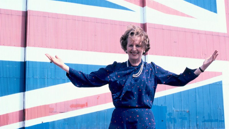 Fotografija: Margaret Thatcher, neuničljiva železna dama. Foto TVS