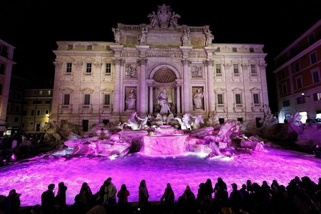 Letos se bo namesto Milana ob koncu Gira v rožnato obarval Rim. Foto Roberto Monaldo/LaPressse