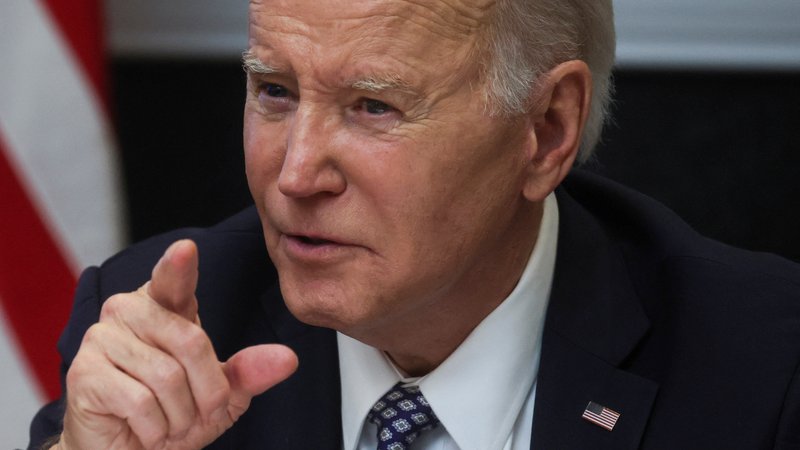 Fotografija: Ameriški demokratski predsednik Joe Biden. Foto Leah Millis/Reuters