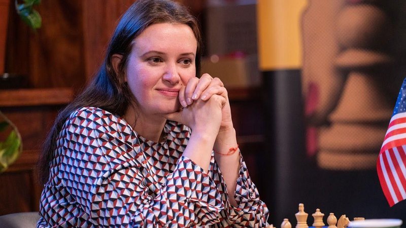 Fotografija: Mama dveh otrok Anna Zatonskih je pri 44 prekosila konkurenco. FOTO: Chess.com