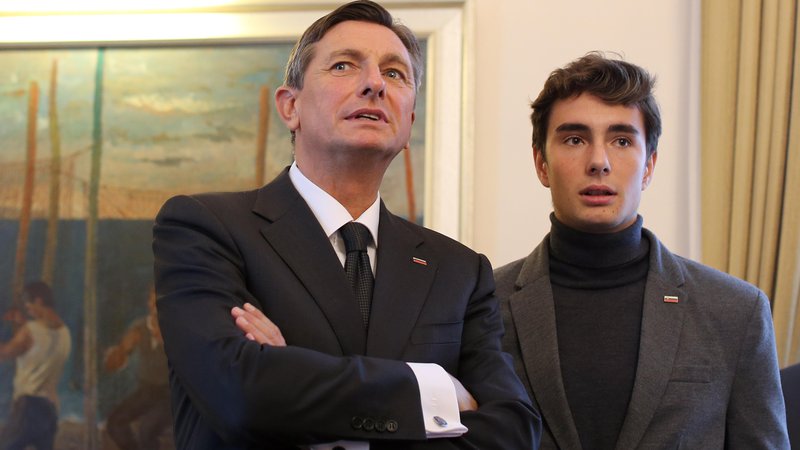 Fotografija: Sin Boruta Pahorja se je odločil za diplomatsko kariero. Foto Tomi Lombar