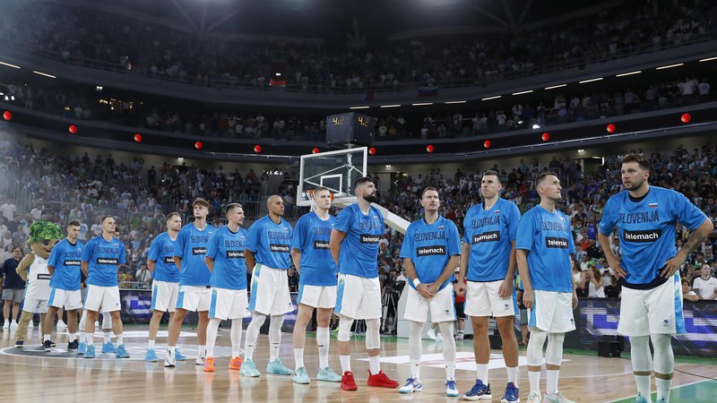 Fotografija: Slovenski košarkarji od osamosvojitve države še niso zamudili nastopa na evropskem prvenstvu. FOTO: Leon Vidic/Delo