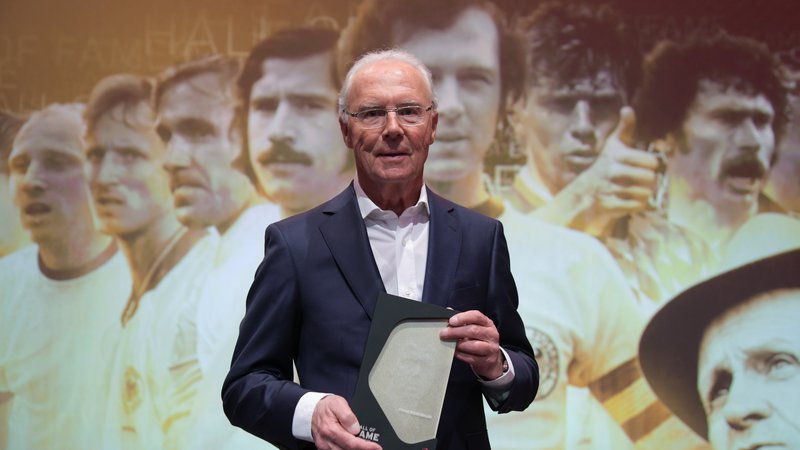 Fotografija: Franz Beckenbauer je legenda nemške nogometne reprezentance in münchenskega Bayerna. FOTO: Reuters