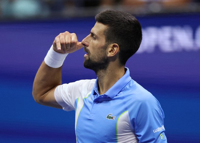 Novak Đoković se je uvrstl že v 36. finale za grand slam. FOTO: Mike Segar/Reuters