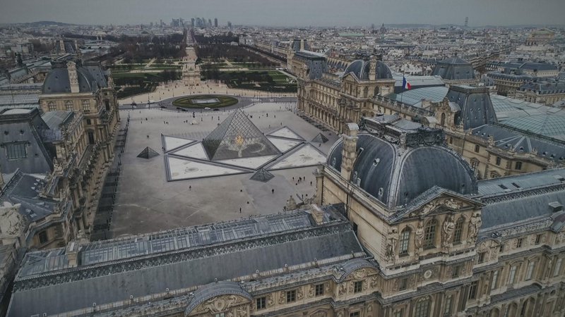 Fotografija: Čudesa Evrope: Louvre – moč stoletij. Foto TVS