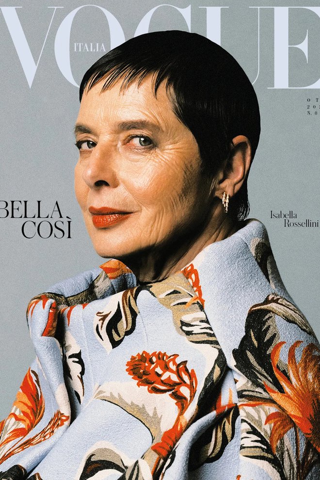 Naslovnica te številke je njena osemintrideseta za Vogue – na prvi je bila stara 27 let, sedaj je stara 71. FOTO: promocijsko gradivo