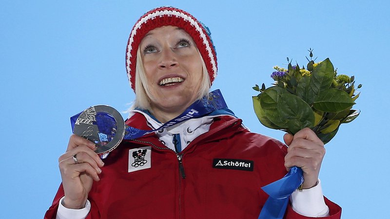 Fotografija: Ponosna Daniela s srebrnim olimpijskim odličjem. FOTO: Reuters