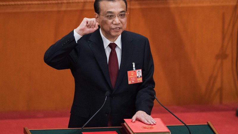 Fotografija: Li Keqiang je bil premier kar deset let. FOTO: Nicolas Asfouri/AFP