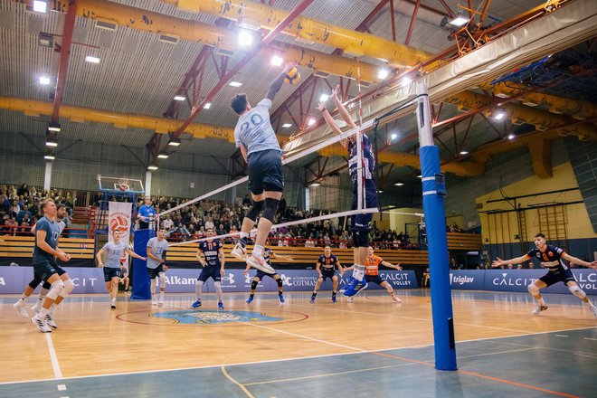 Calcit Volley, ACH Volley, DP, odbojka, 2023, Nik Mujanović Foto Klemen Brumec