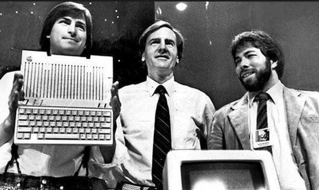 Steve Jobs, Steve Wozniak in Ronald Wayne. FOTO: Twitter.com