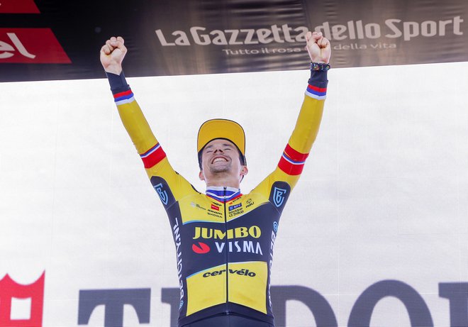 Primož Roglič je osvojil Giro. FOTO: Jože Suhadolnik