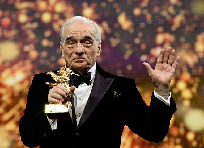 Martin Scorsese je pred kratkim dobil častnega medveda na filmskem festivalu v Berlinu. FOTO: John MacDougall/AFP