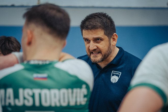 Trener Mirko Skoko je Krko znova popeljal na F4. FOTO: Gašper Simonič