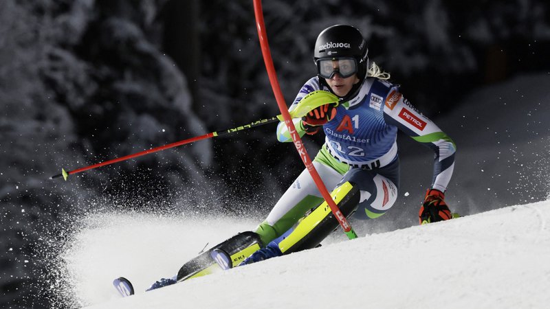 Fotografija: Ana Bucik je slalomska državna prvakinja. FOTO: Leonhard Föger/Reuters
