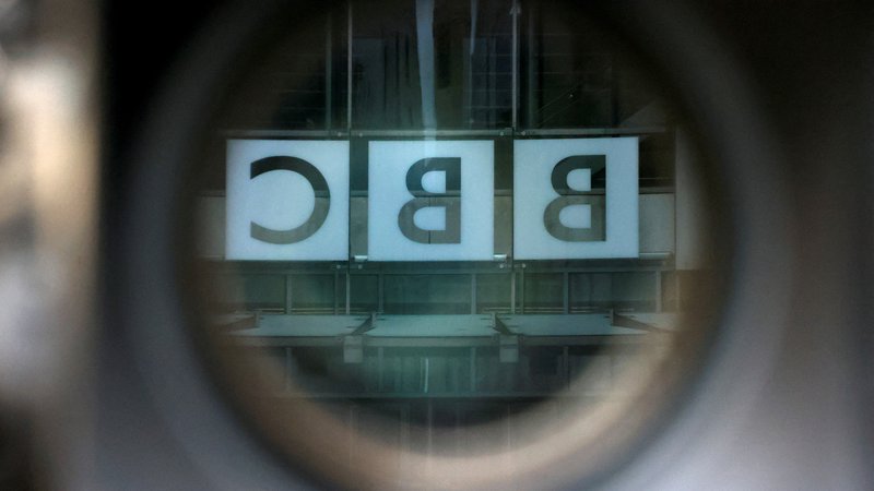 Fotografija: BBC je bil žrtev prevare. FOTO: Henry Nicholls/Reuters