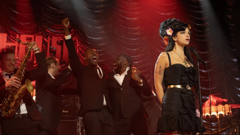 Fotografija: Marisa Abela kot Amy Winehouse v filmu Back to Black FOTO: Dean Rogers/Focus Features