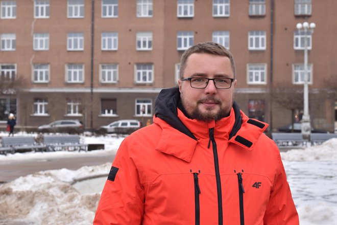 Vladislavs Čižiks je podjetnik, ki se je vrnil v domači Daugavpils. FOTO: Gašper Završnik