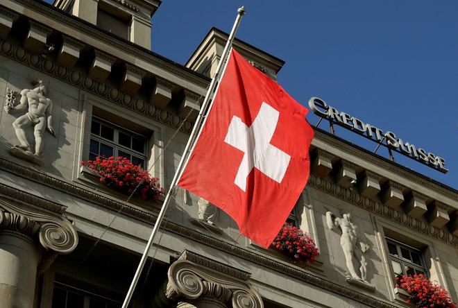 Švicarska zastava. FOTO: Reuters/Reuters Pictures