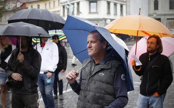 Evropski poslanec Igor Šoltes upa, da bodo slišani tudi 12. septembra. FOTO: Blaž Samec/Delo