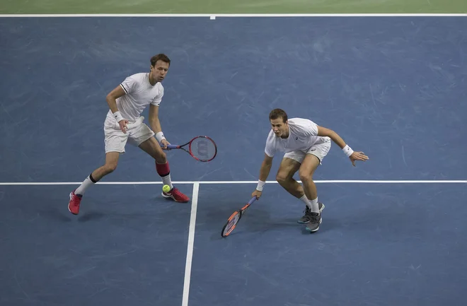 Kanadski igralec dvojic Daniel Nestor (levo) je eden izmed rekorderjev v teniškem pokojninskem skladu. FOTO: Usa Today Sports