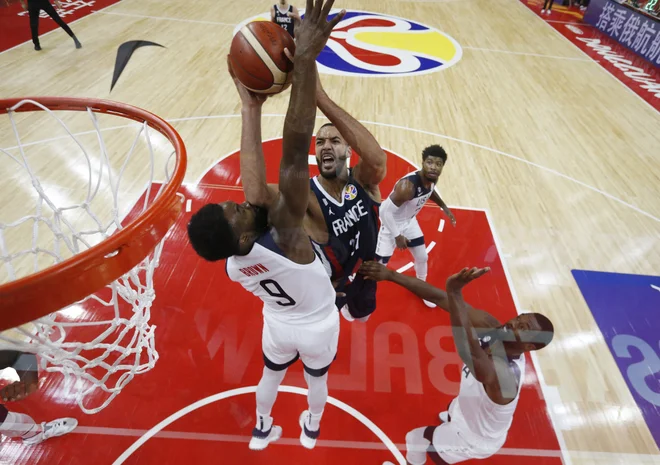 Rudy Gobert je bil odličen v obrambi in napadu. FOTO: Reuters