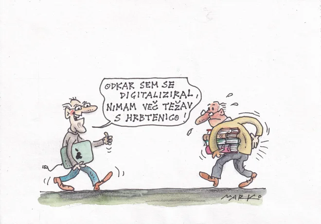 Karikatura Marko Kočevar
