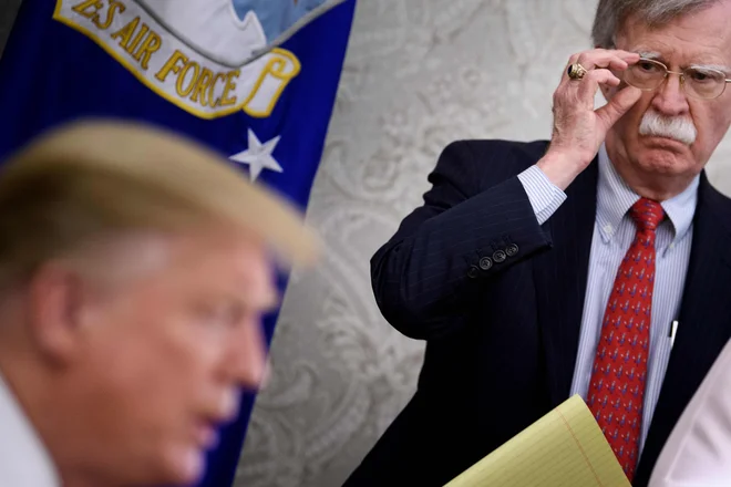 <strong>Johna Boltona,&nbsp;</strong>nekdanji Trumpov svetovalec za nacionalno varnost.&nbsp;Foto: Brendan Smialowski/Afp