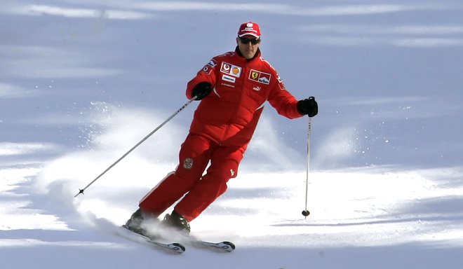 Michael Schumacher je v smučarski nesreči utrpel resne možganske poškodbe. FOTO: Alessandro Bianchi/Reuters
