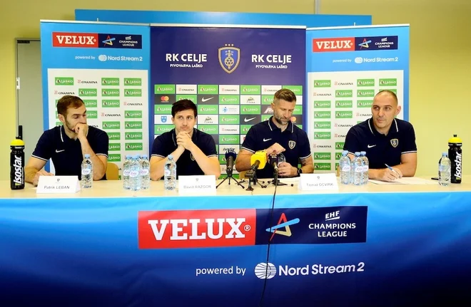 Pri slovenskem rokometnem prvaku Celju Pivovarni Laškem so nared za uvodno tekmo v tej sezoni lige prvakov. FOTO: Slavko Kolar