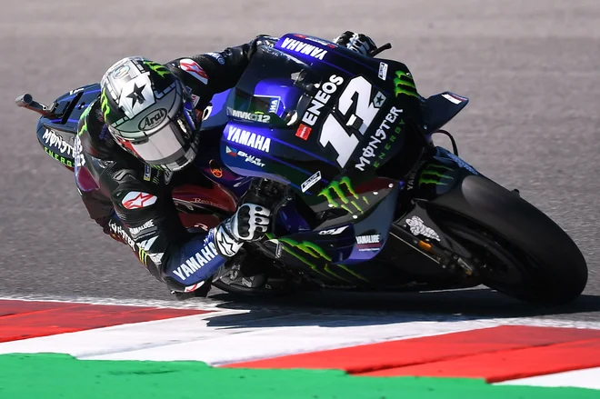 Maverick Viñales je danes prekosil vse tekmece. FOTO: AFP