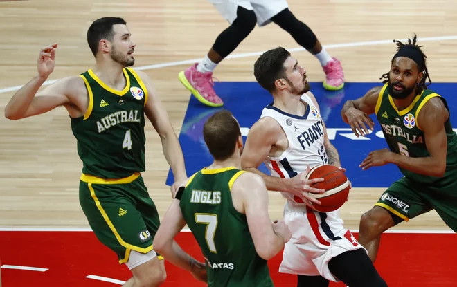 Nando De Colo je bil vodja francoskega zasuka proti Avstraliji. FOTO: Reuters