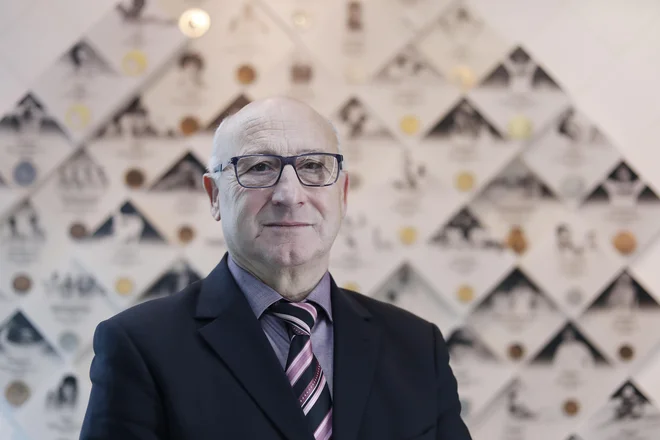 Predsednik OKS Bogdan Gabrovec se izogiba napovedovanju kolajn za OI 2020 v Tokiu. FOTO: Leon Vidic