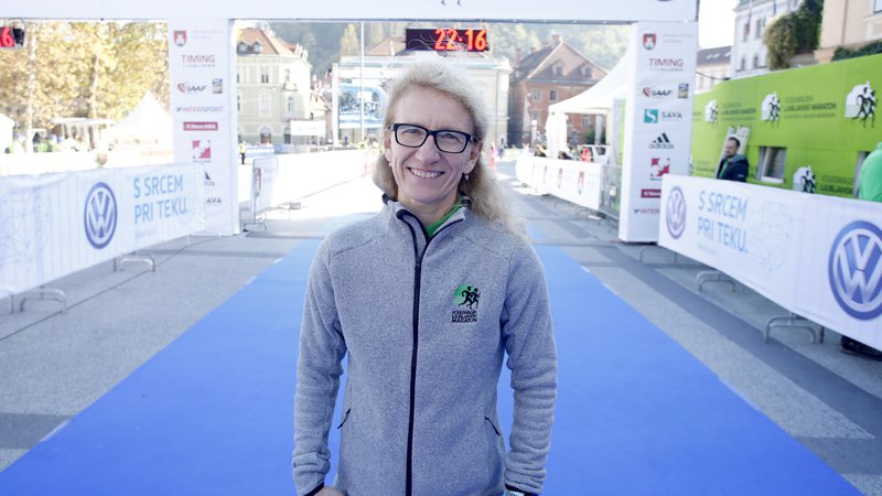 Fotografija: Barbara Železnik je članica organizacijske ekipe že od tretje izvedbe ljubljanskega maratona, v zadnjem obdobju pa je vodja projekta. FOTO: Roman Šipić