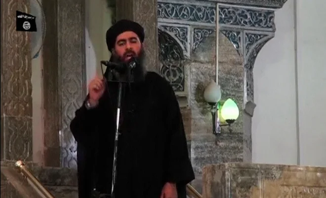 Arhivska fotografija Abu Bakra al Bagdadija. FOTO: Reuters