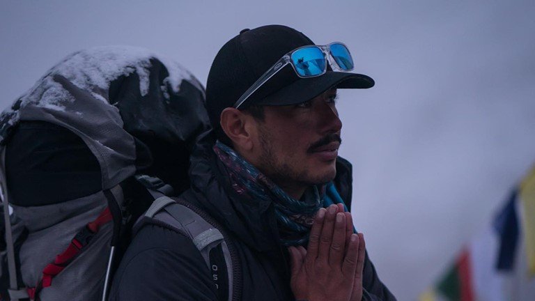 Fotografija: Sam je bil kratek in jedrnat: želi si biti v navdih bodoči generaciji nepalskih alpinistov. FOTO: Facebook profil/Nirmal Purja