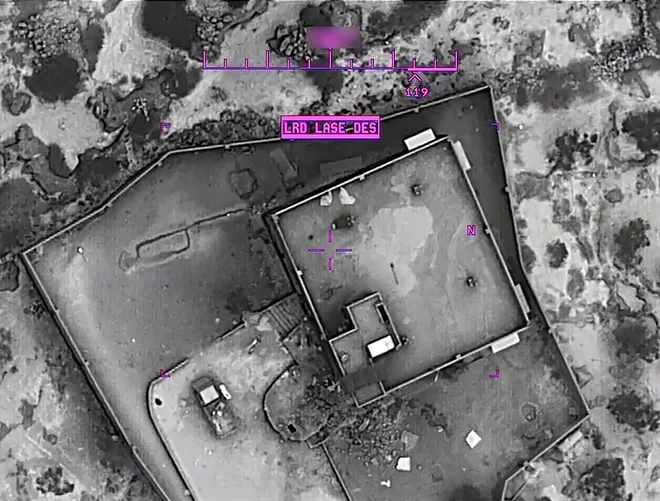 Pentagon je objavil več podrobnosti o operaciji, v kateri je bil minuli konec tedna ubit vodja skrajne skupine Islamska država. FOTO: Department of Defense via Reuters