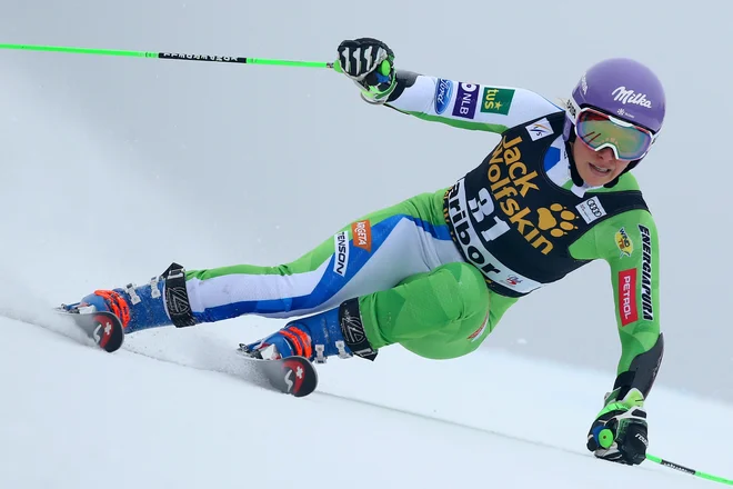 Ilka je zelo delovna, vsak dan želi pokazati najboljše, kar zmore in delati več kot drugi, pravi trener Stefan Abplanalp. FOTO: Tomi Lombar/Delo