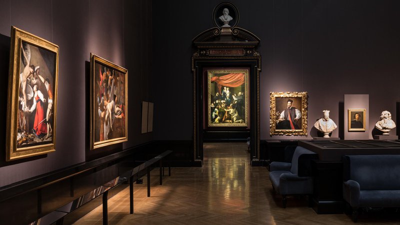 Fotografija: Dela, ki so na ogled na razstavi Caravaggio in Bernini v Umetnostnozgodovinskem muzeju na Dunaju, povezuje izražanje čustev.