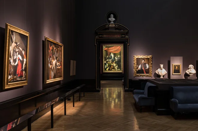 Dela, ki so na ogled na razstavi <em>Caravaggio in Bernini</em> v Umetnostnozgodovinskem muzeju na Dunaju, povezuje izražanje čustev.