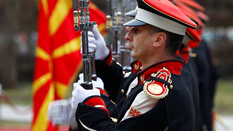 Fotografija: Vstop Severne Makedonije v Nato bi lahko bil potrjen že na decemberskem vrhu zavezništva v Londonu. Foto Reuters