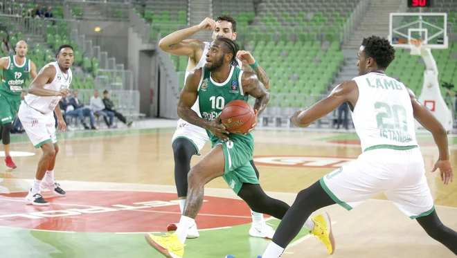 Codi Miller McIntyre je skrbel za stanovitnost v vrstah Cedevite Olimpije. FOTO: Roman Šipić
