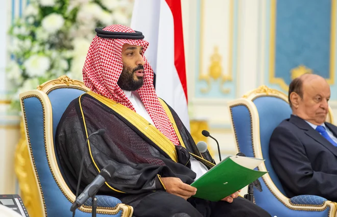 Savdski prestolonaslednik Mohamed bin Salman. FOTO: Saudi Press Agency via Reuters