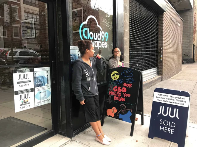 Juul je zelo hitro pridobil velik delež na ameriškem trgu e-cigaret. Foto Reuters
