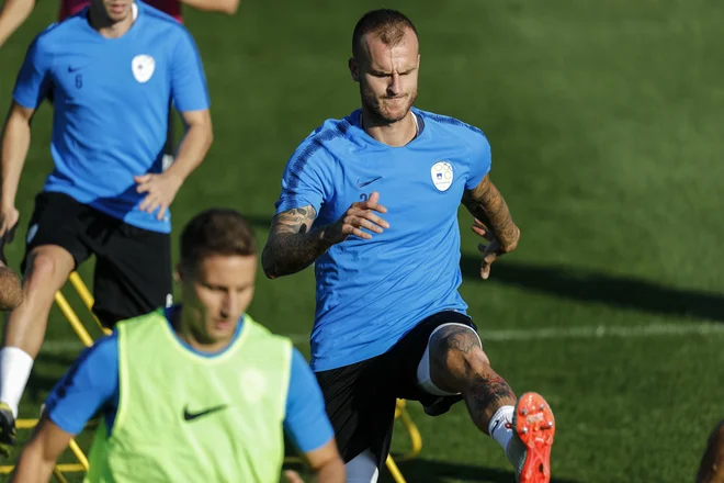 Pirančan Aljaž Struna je eden od številnih Primorcev v slovenski reprezentanci. FOTO: Uroš Hočevar