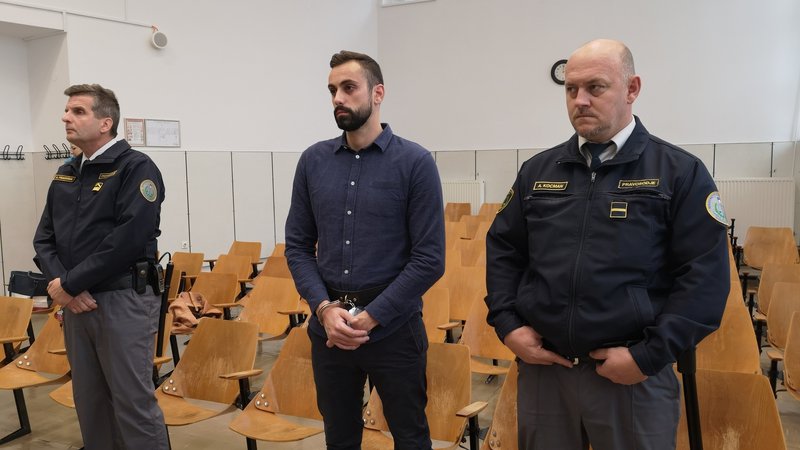 Fotografija: Anže Jelen ostaja v priporu do pravnomočnosti sodbe. FOTO: Mojca Marot