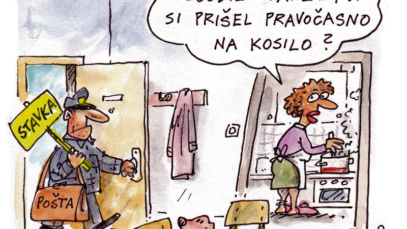 Fotografija: Karikatura: Marko Kočevar