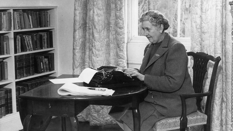 Fotografija: Agatha Christie leta 1946. Foto Osebni Arhiv