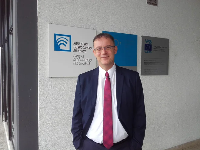 Robert Rakar, direktor Primorske gospodarske zbornice Foto: Nataša Čepar