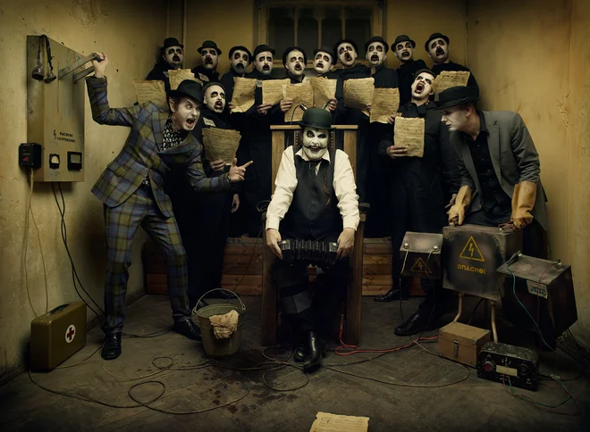 Člani zasedbe The Tiger Lillies so bizarno optimistični.<br />
Foto Adrey Kezzyn